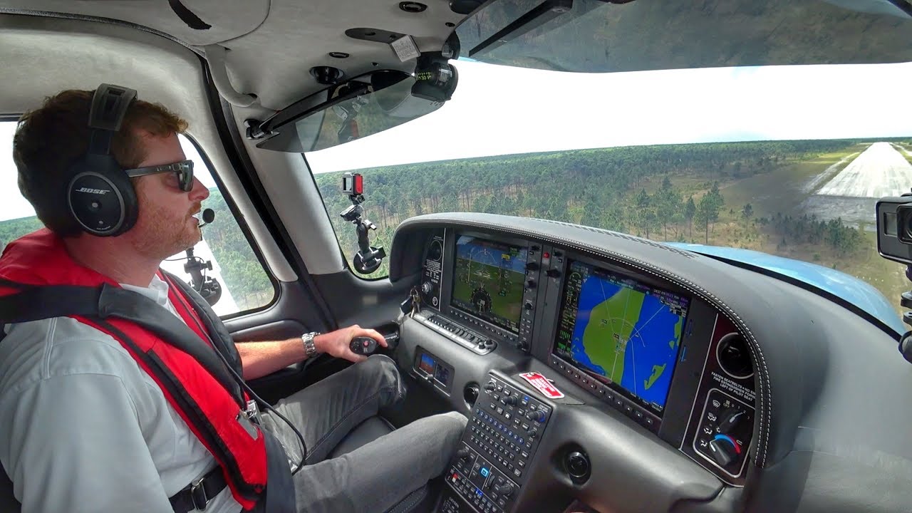 ПОТРЯСАЮЩЕЕ ПРИКЛЮЧЕНИЕ НА БАГАМАХ на СОВЕРШЕННО НОВОМ Cirrus SR22T!