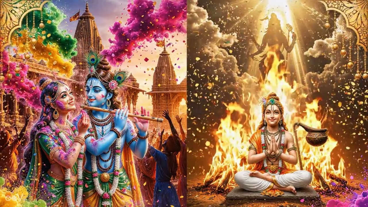 🌸 होली क्यों मनाते हैं? पूरी सच्चाई 3 मिनट में|🔥 होली का असली रहस्य | प्रह्लाद और होलिका की कहानी| 