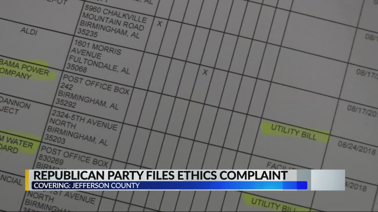 Republican Party Files Ethics Complaint Against Democratic Candidate