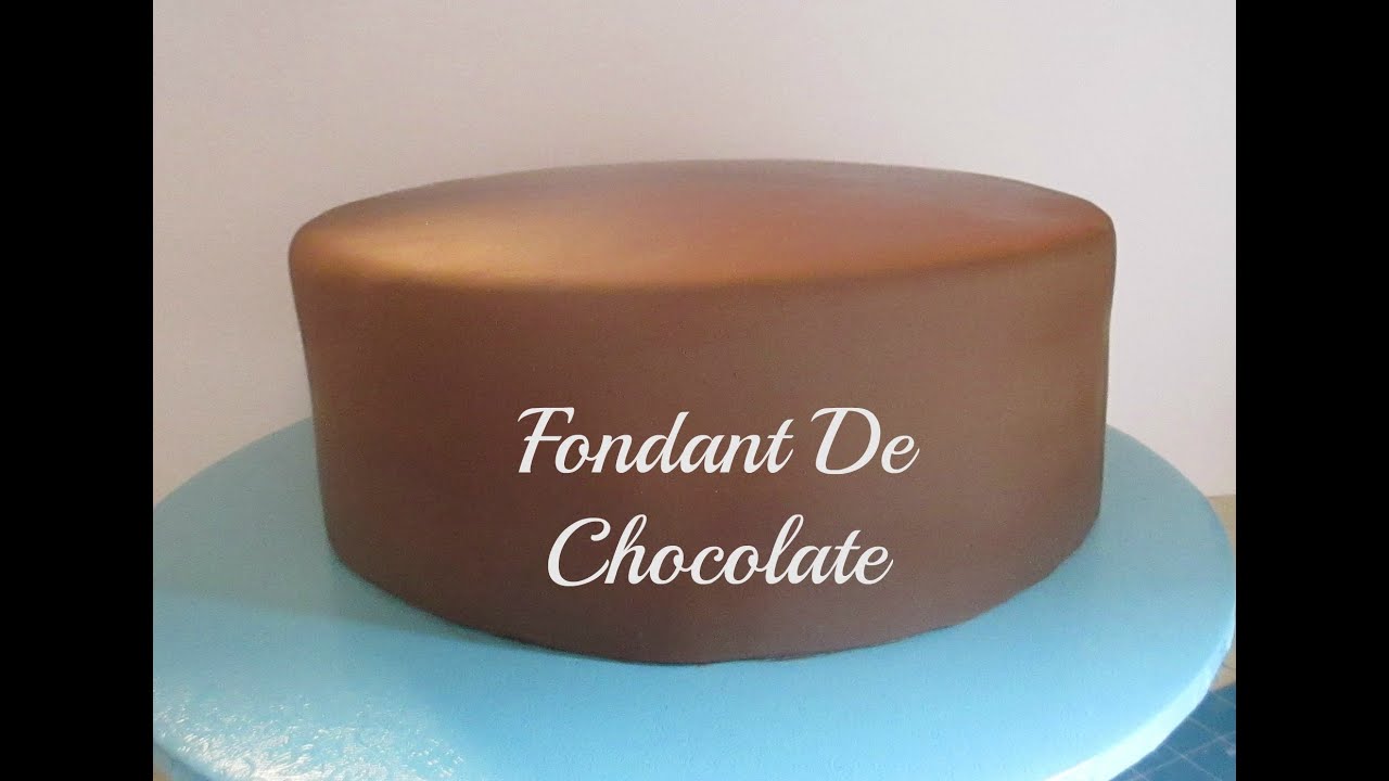 Cómo Hacer Fondant De Chocolate y Cubrir El Pastel Muy Fácil! - Madelin's Cakes