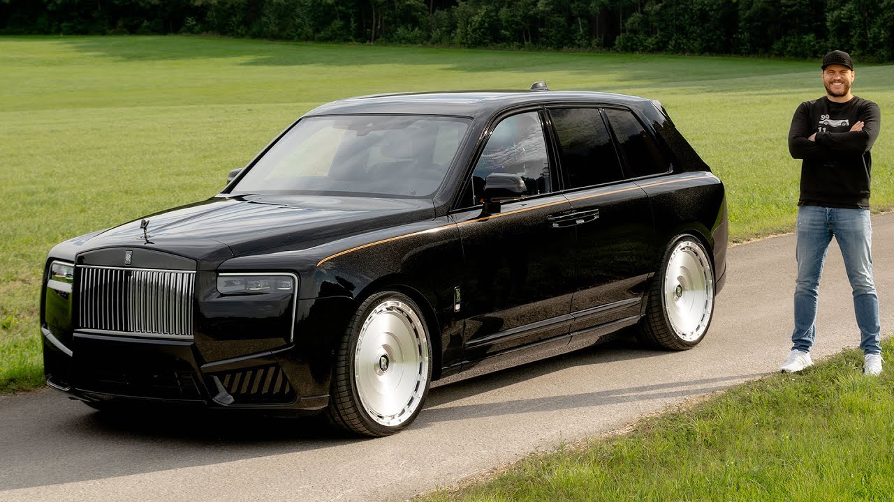 Rolls Royce Cullinan Series II 2025 года с дисками Spofec 24