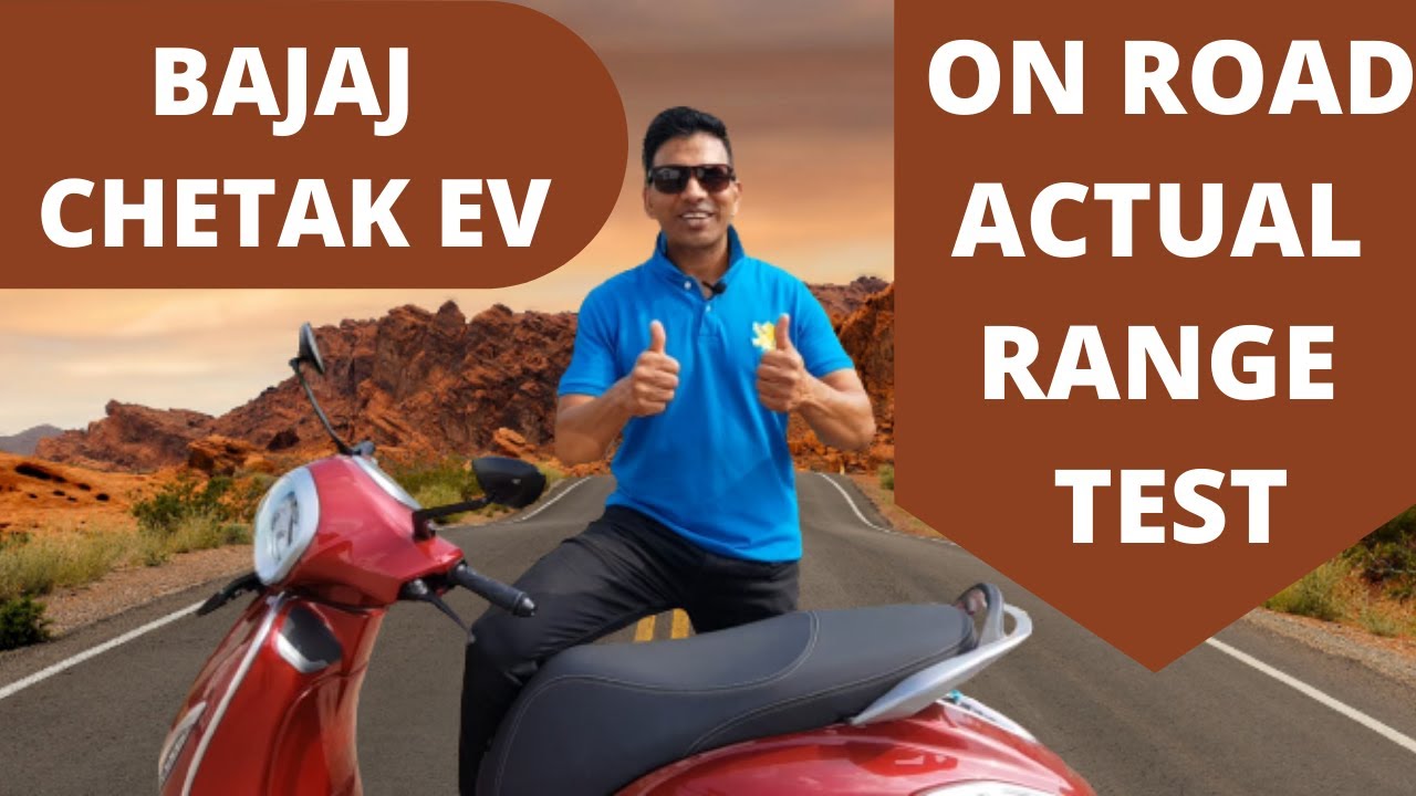 Bajaj Chetak On Road Actual Range Test on Single Charge