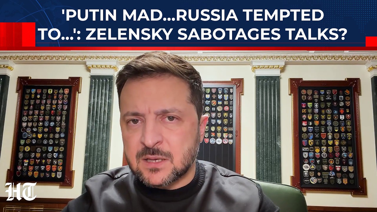 Just Before Trilateral Talks, Zelensky Calls Putin 'Mad', Sabotages Peace Chance?| Russia,Ukraine,US