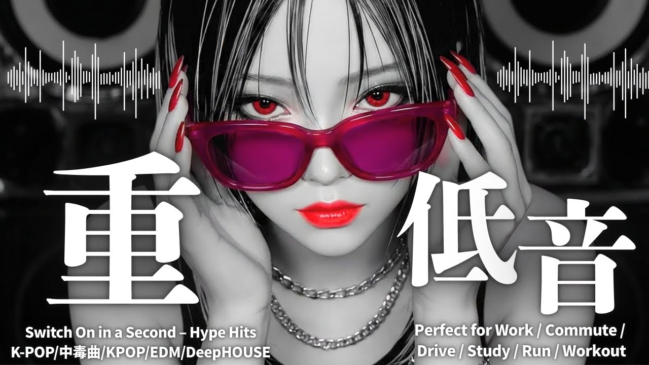 【重低音⚡️爆音】魂が震える⚡️最強の洋楽メドレー　　　/洋楽/KPOP/HIPHOP/洋楽メドレー/洋楽MIX/EDM/重低音/ドライブ/筋トレ/ランニング/作業用BGM/フェス