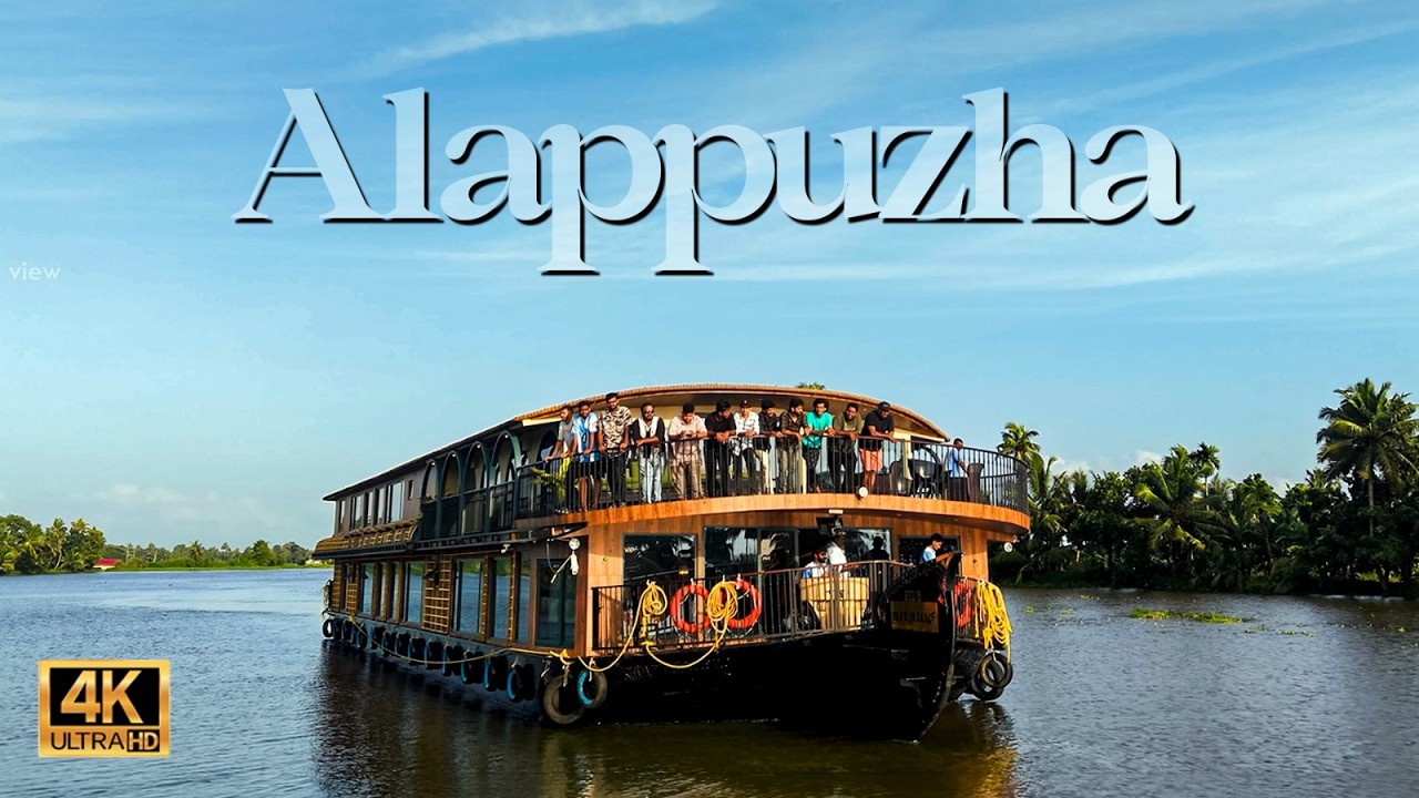 Alleppey 4K | God&rsquo;s Own Country From Above 🩷