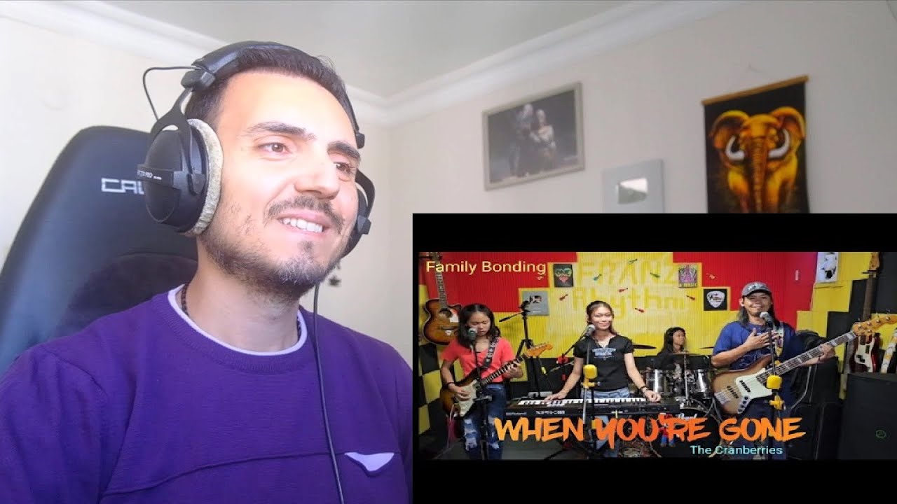 FRANZRhythm FAMILY BAND - WHEN YOU'RE GONE (The Cranberries) Reaction