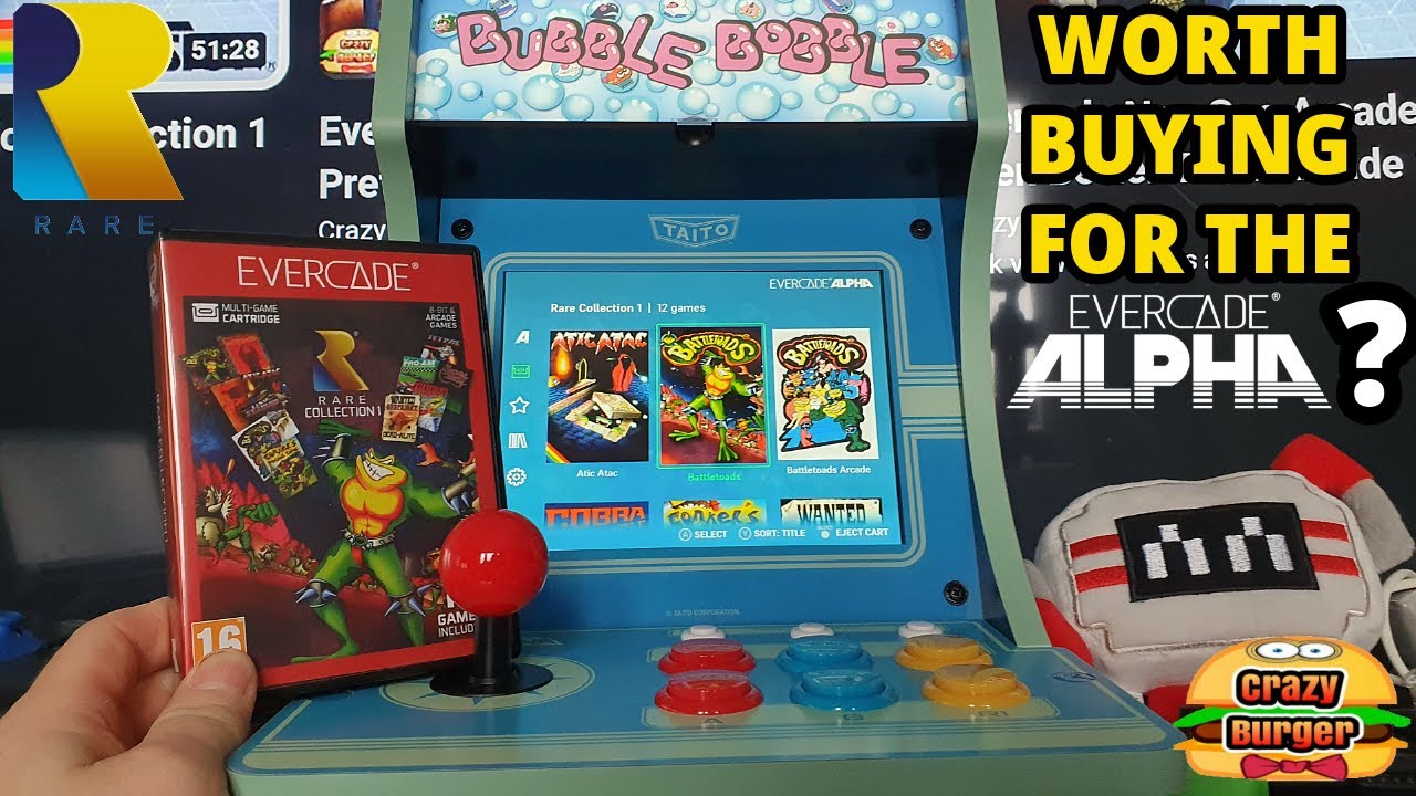 RARE Collection 1 — стоит ли покупать Evercade Alpha?