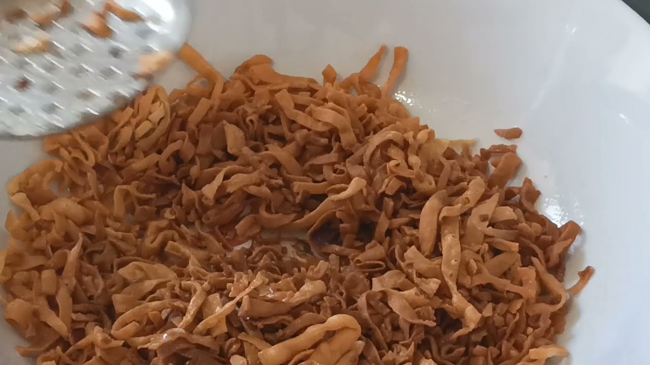 طريقة تحضير المعشعش حلوة البحاوية بدون الة التوريق بطريقة سهلة و يجي معسل 👌👌👌لقعدات السهرة ❤️🥰