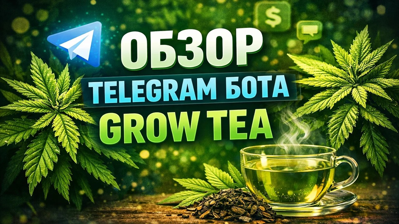 Telegram бот Grow Tea обзор, отзывы, как вывести (экономическая игра с выводом денег Golden-Tea)