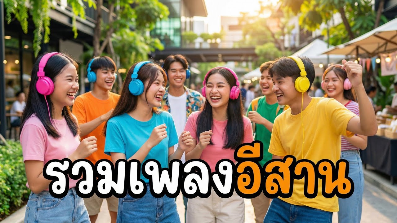 รวมเพลงอีสาน ฟังได้ทั้งวัน