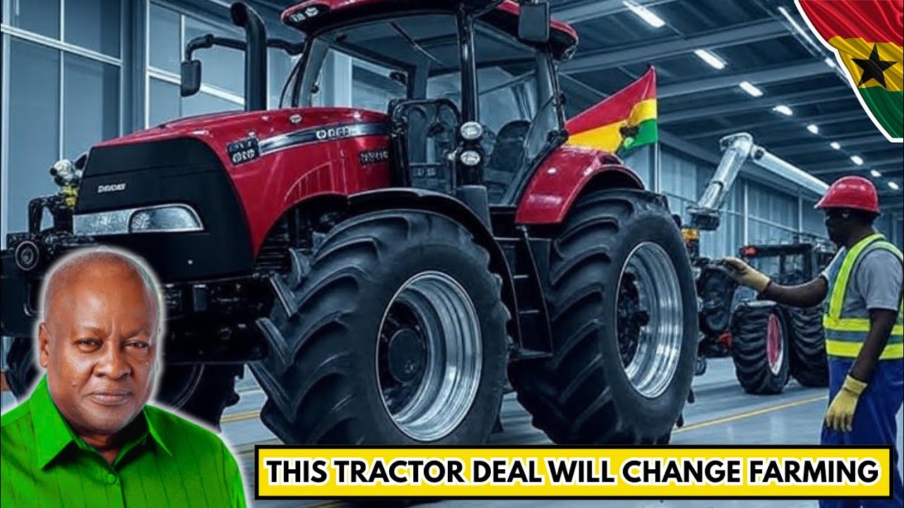 😲$200M Involved, Ghana Is Building Tractors Now — A New Industrial Era Begins