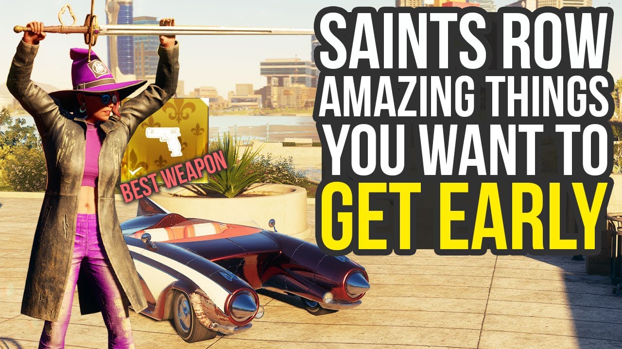Saints Row Tips And Tricks - Best Early Weapons, Fastest Car & Way More (Saints Row Best Weapons)