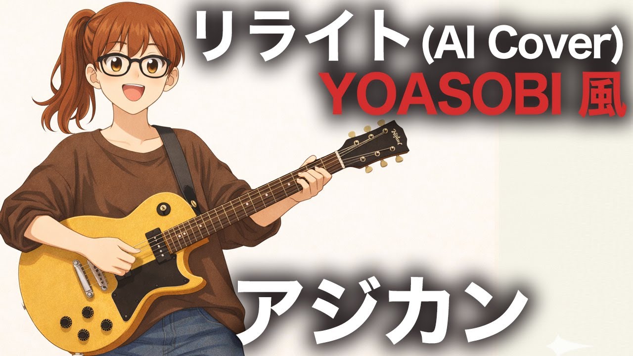 【YOASOBI風】リライト  |  ASIAN KUNG-FU GENERATION (女性 AI Cover)