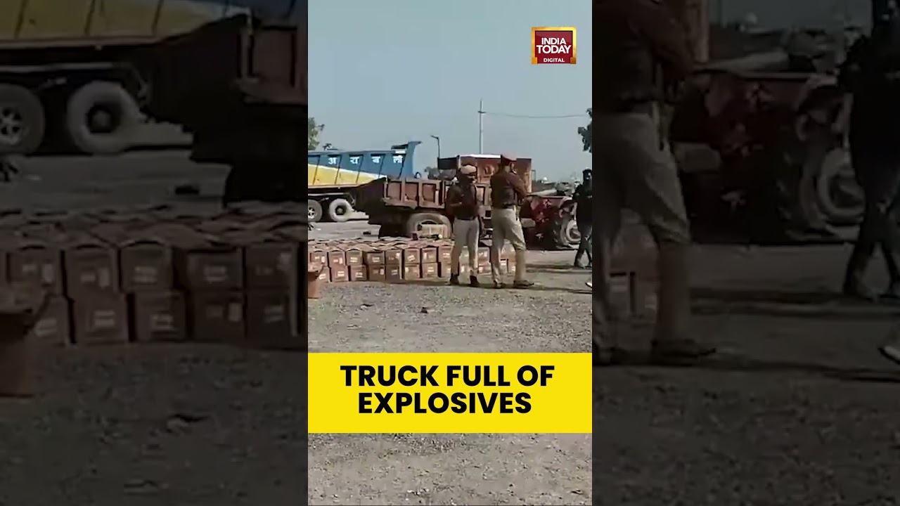 Massive Explosives Haul! Rajasthan Police Seize Truck Full Of Detonators | India Today