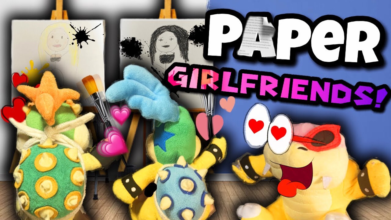 AmazingJuniorBros: The Paper Girlfriends!