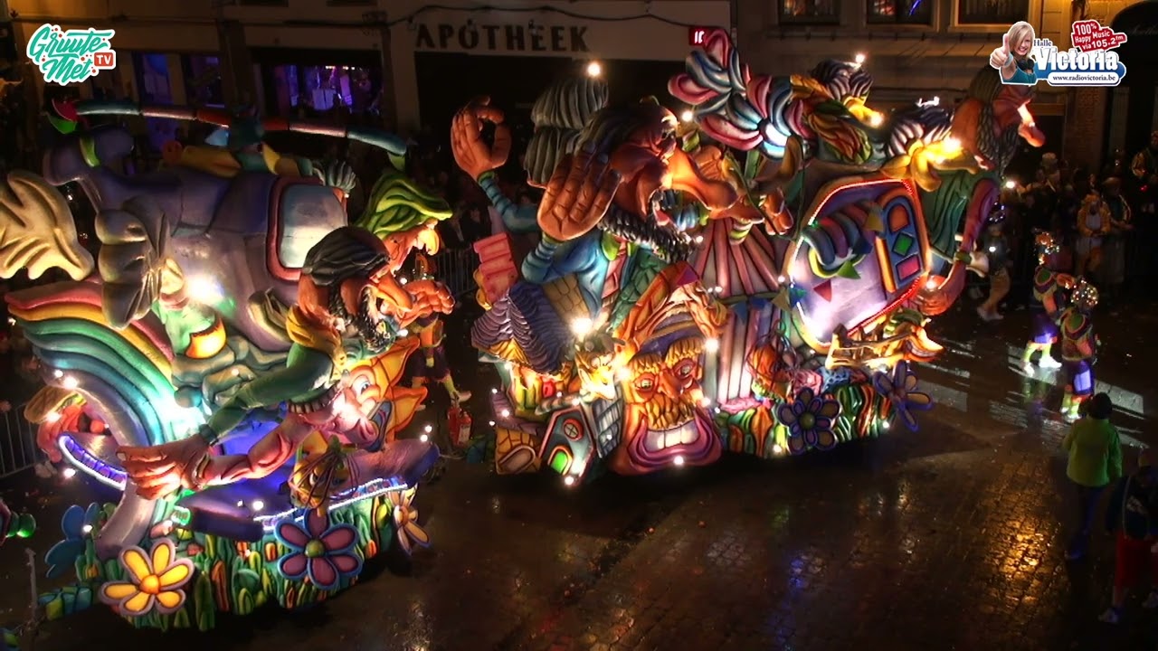 Show d'Afzakkers Carnaval Halle 2024 - Gruute Met TV