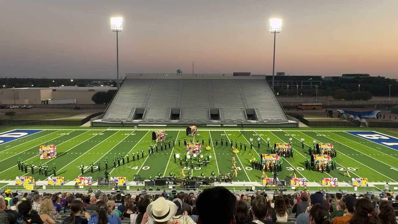 Birdville HS Might Hawk Band- Underground, Oct 12th 2024. Birdville ISD Marching Festival