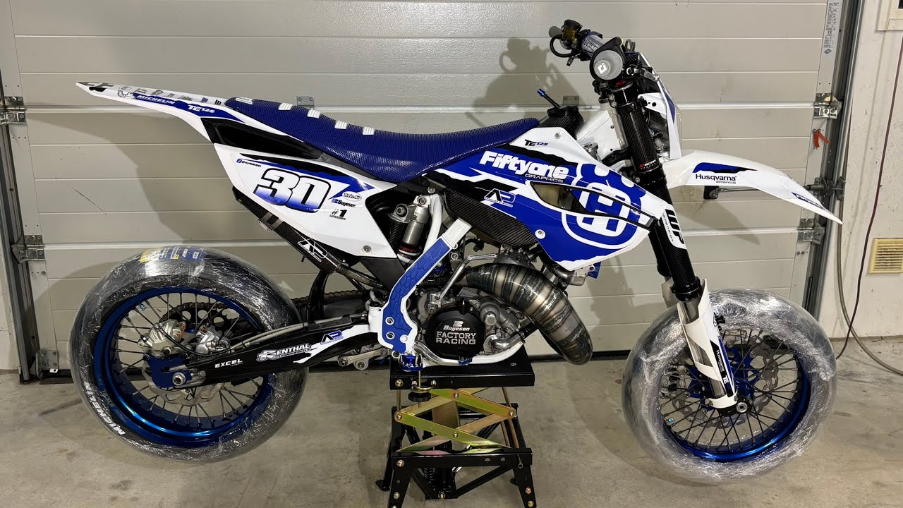 Husqvarna Te 125 Projekti Osa 3 | Pyörä valmiiksi ja messuhakemusta