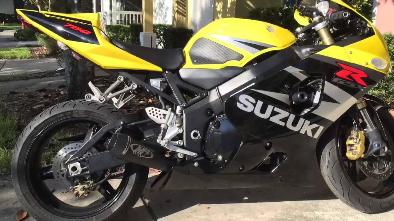 2004 Suzuki GSXR 750 Yoshimura RS-3 to M4 GP w/05 1000 Headers