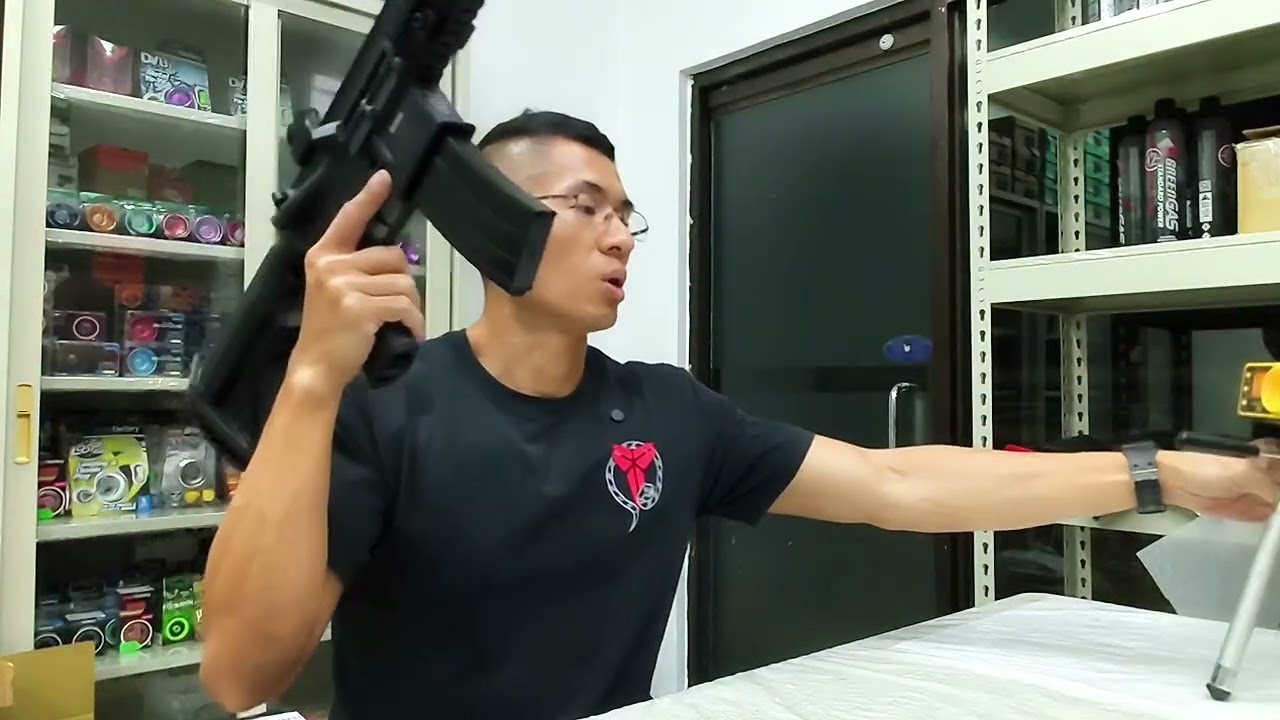 Testing an Umarex HK416D Gen 3 with NPAS Airsoft Rifle