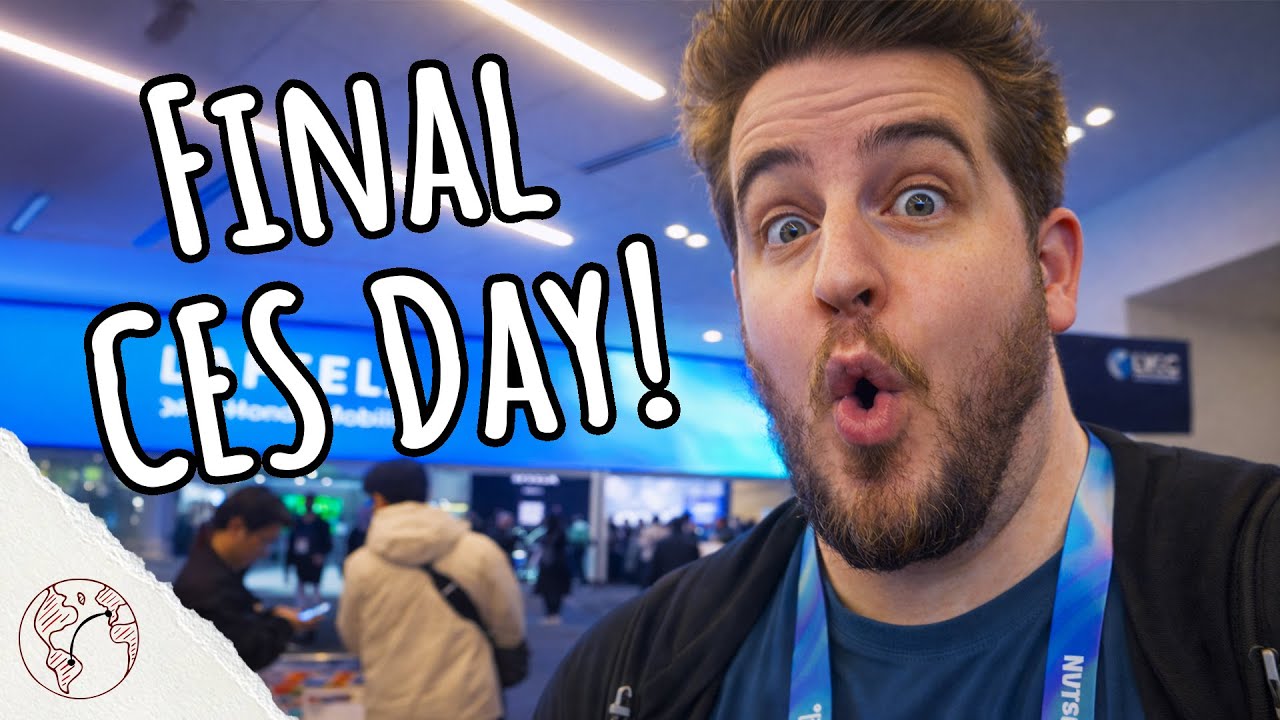 BMW iX3 Exhibit: Final Day of CES! | CES, Las Vegas Vlog - Day 6 (Jan '26)