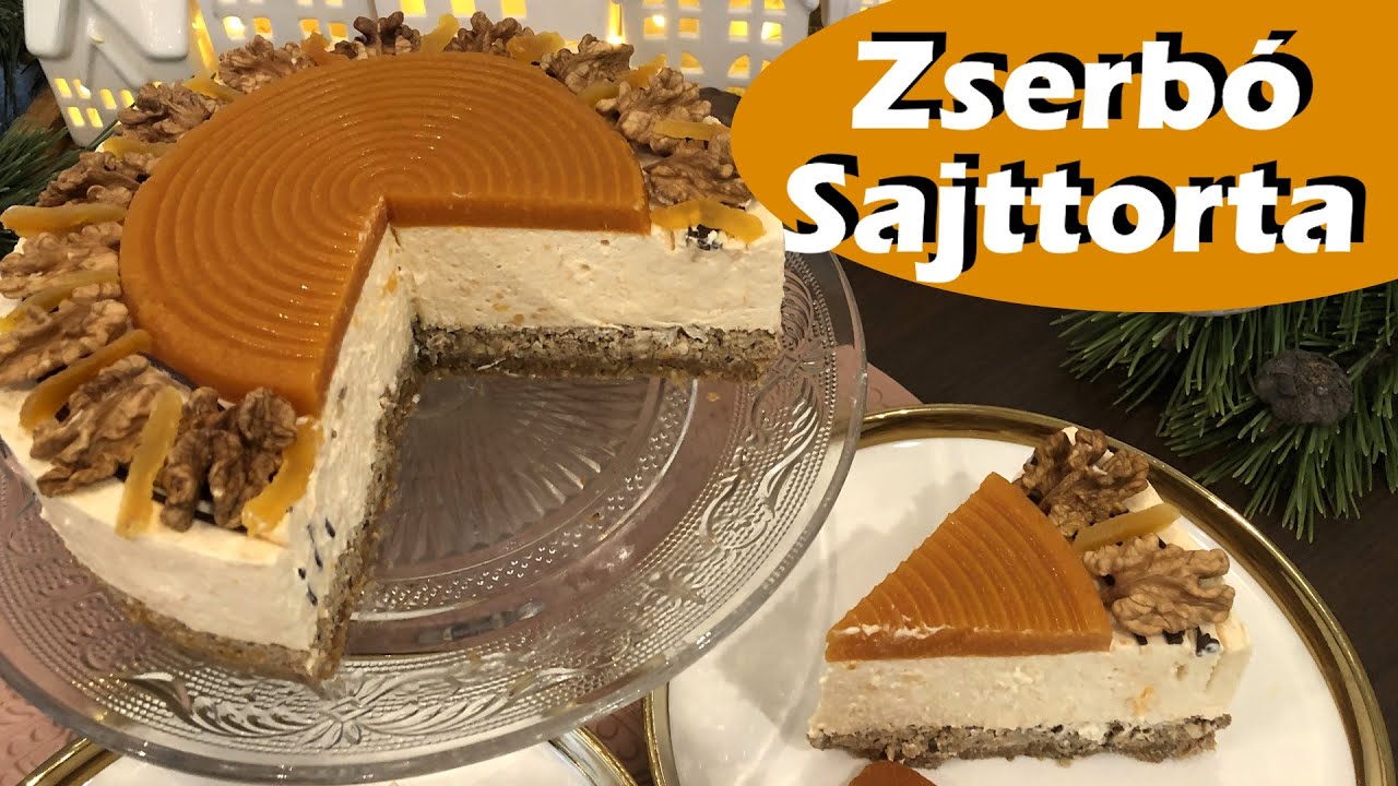 Zserbó Sajttorta Cukor és Fehérliszt Nélkül | HagymaLekvár