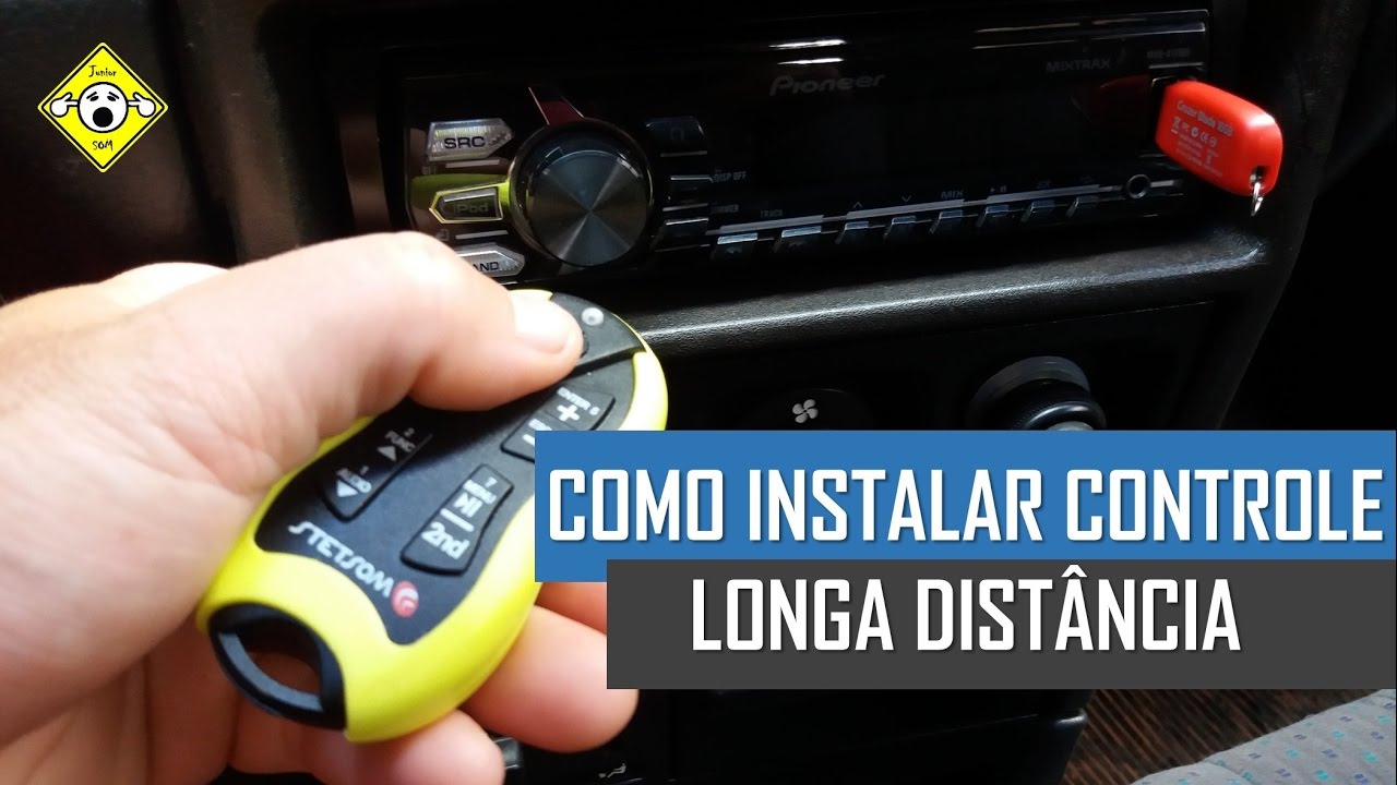 COMO INSTALAR CONTROLE DE LONGA DISTÂNCIA NO SOM AUTOMOTIVO