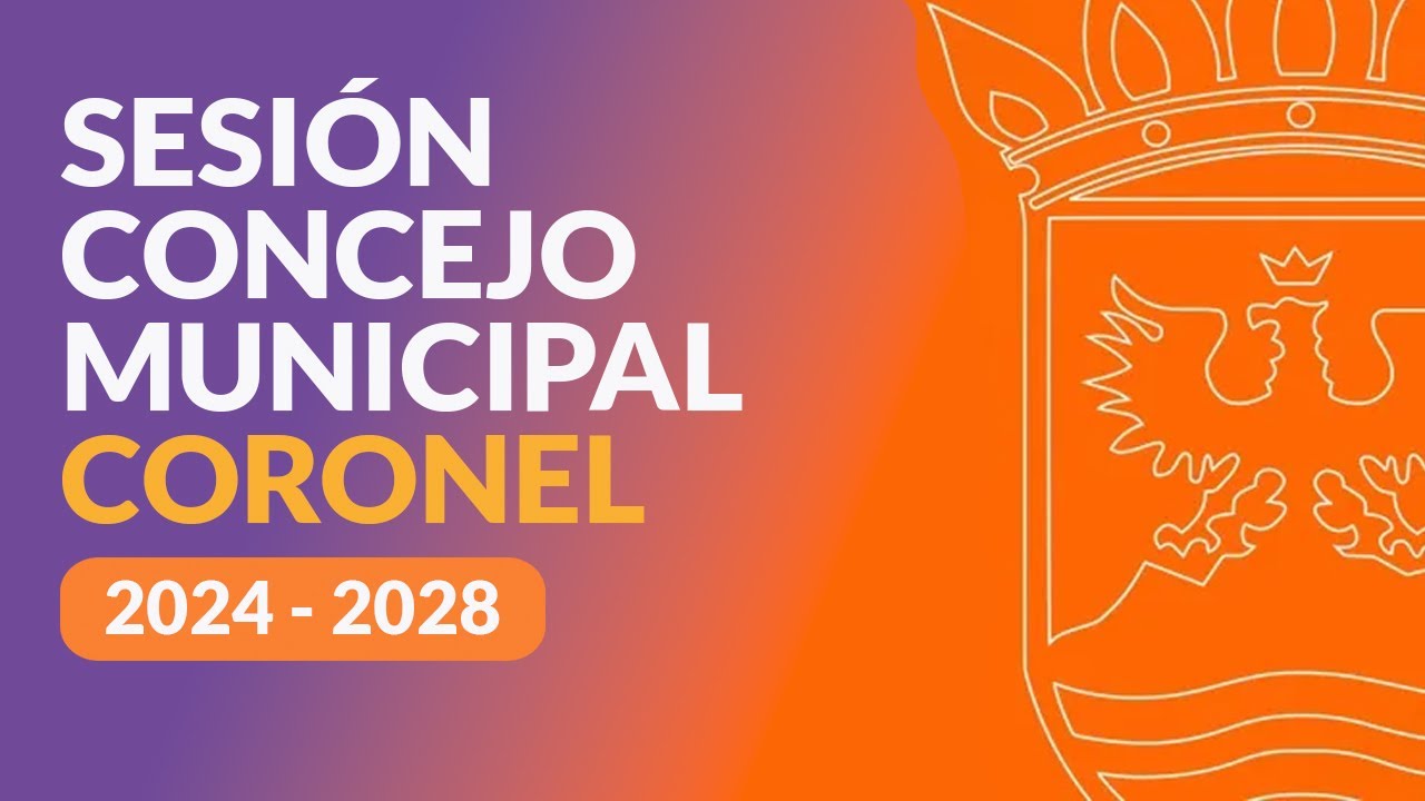 #VIVO Sesi&oacute;n Concejo Municipal Coronel, martes 13 de Enero de 2026