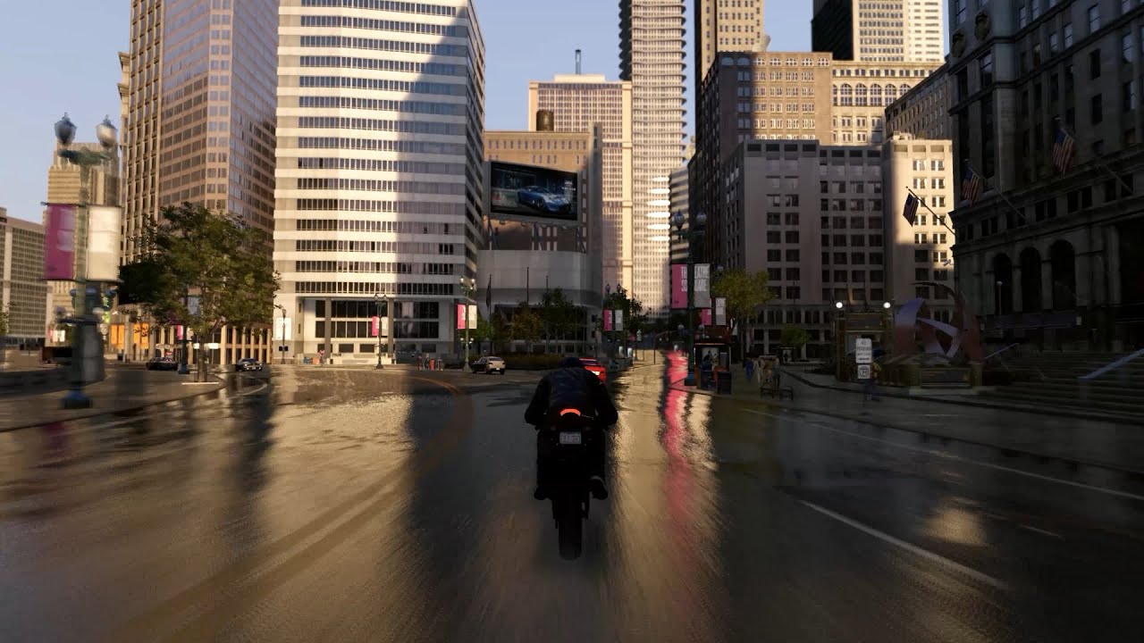 Watch_Dogs [4k] + Natural & Realistic lighting mod - 