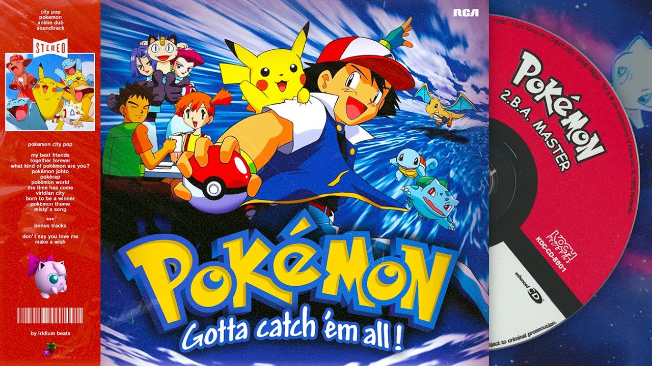 Pokémon Anime Dub ~ City Pop Soundtrack ☾⋆⁺₊