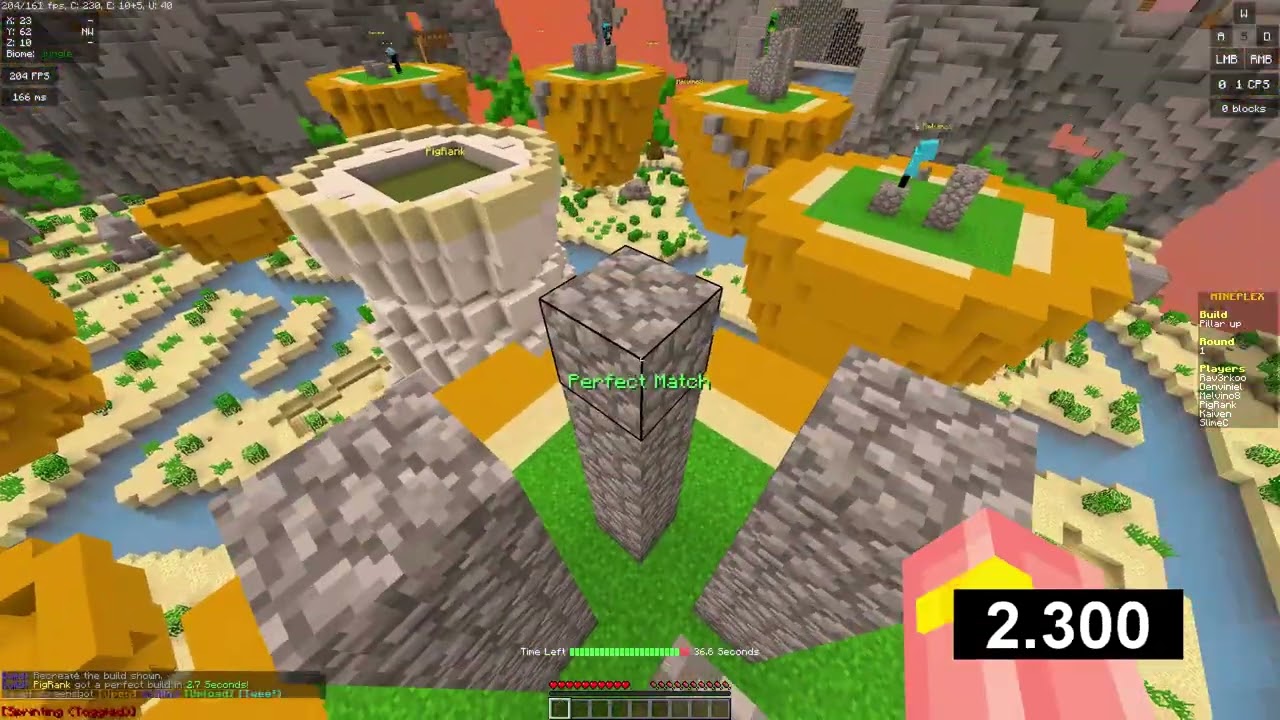 random SPEED BUILDERS clips FIVE (5)