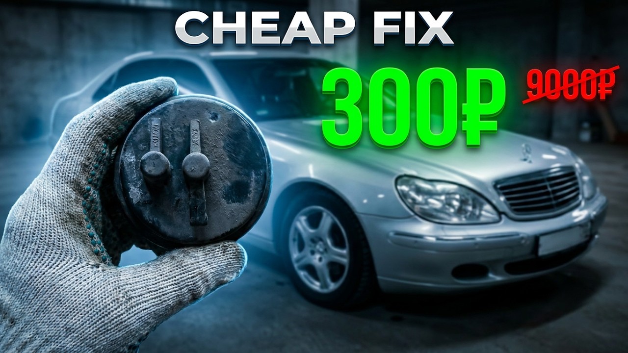 Замена Адсорбера на Mercedes W220
