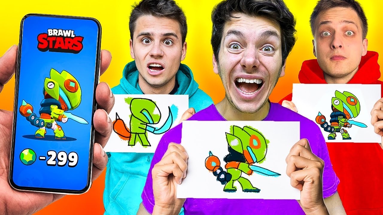 NAJLEPIEJ TO NARYSUJESZ= WYGRYWASZ TO EDYCJA BRAWL STARS!