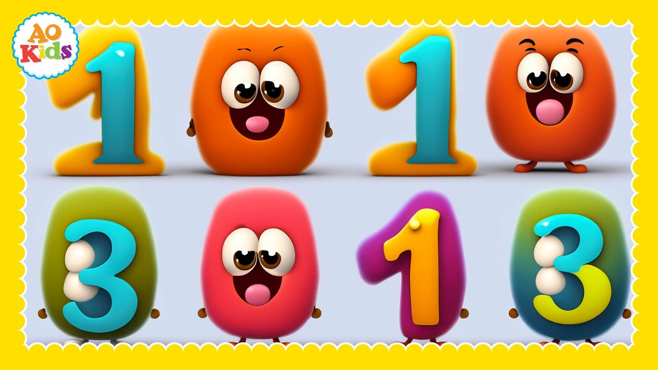 Counting (1, 2, 3) Supercut! (Educational Kids Songs)