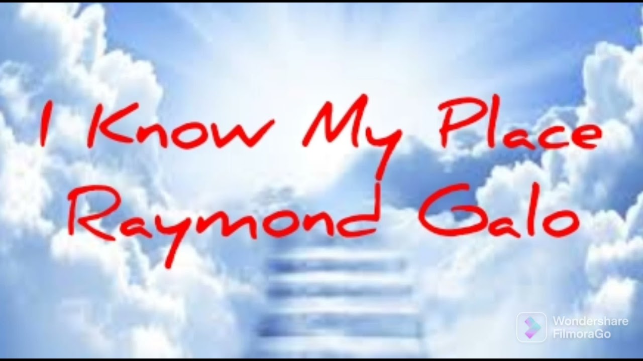 PNG Gospel Music - I Know My Place - Raymond Galo