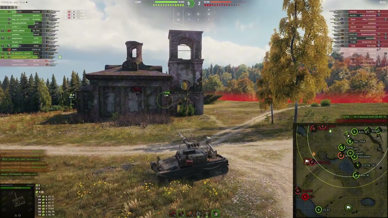 World of Tanks | Manticore | 22,9k spot
