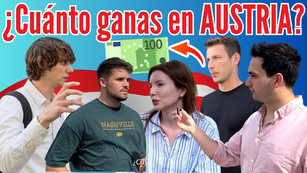 ¿CUÁNTO GANA la gente en AUSTRIA? 💰🇦🇹 ENTREVISTAS EN LA CALLE