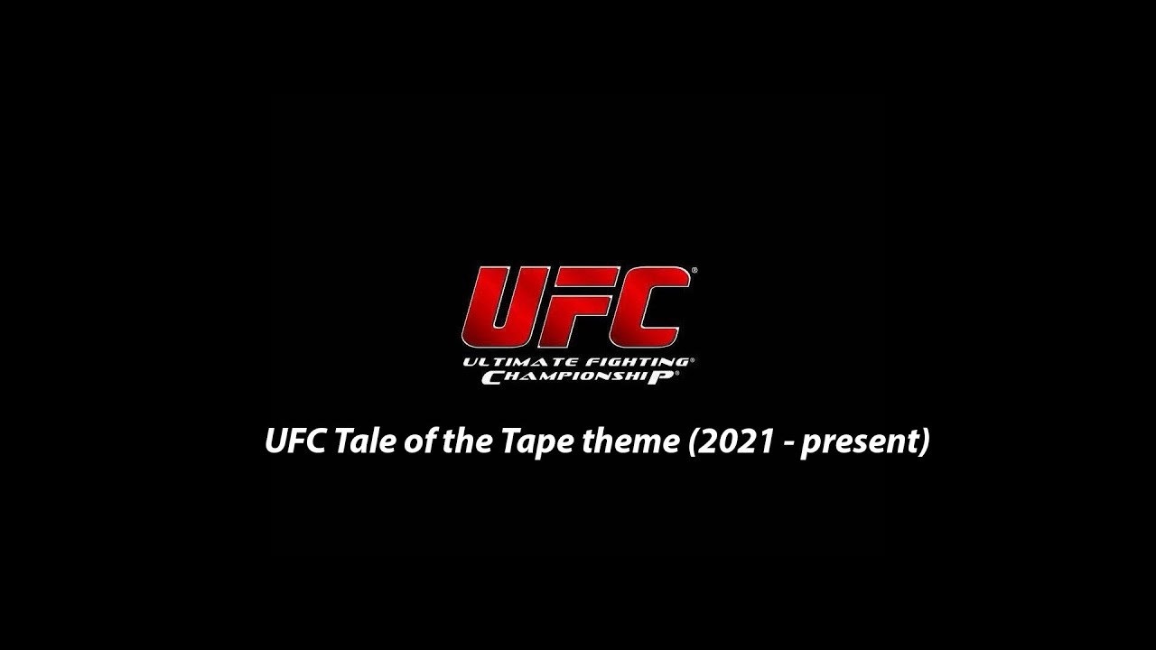 UFC Tale of the Tape theme (2021 - 2024)