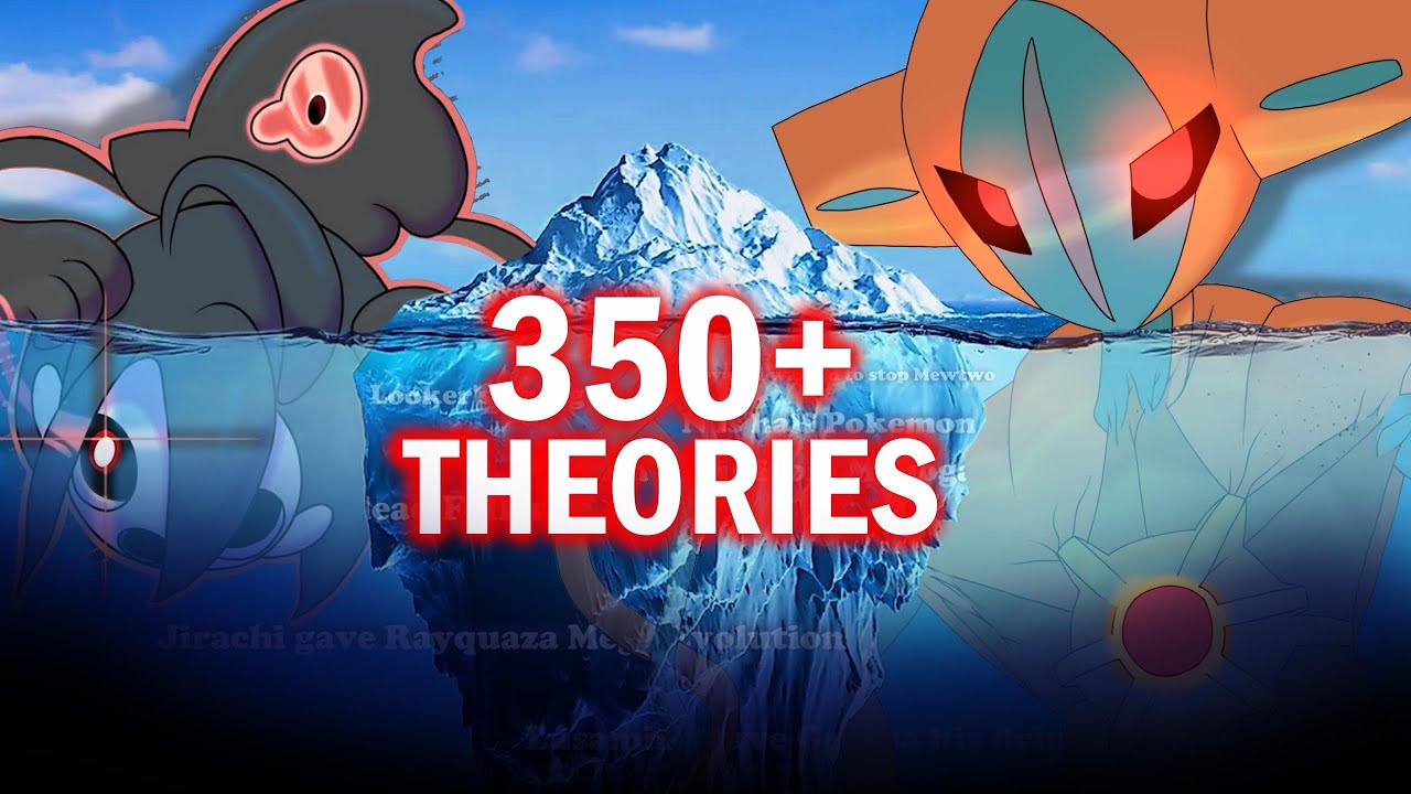 The Definitive Pokemon Iceberg | EVERY Theory and Mystery in One Video