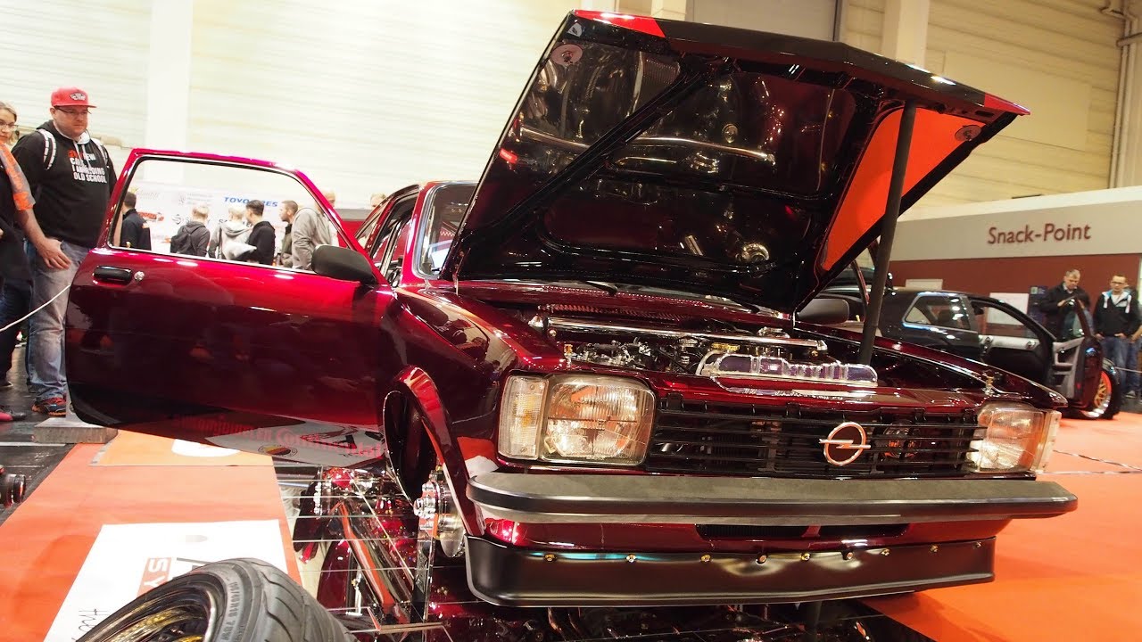 Opel Kadett C Coupe 1976 Tuning - New American Red Candy 2.2L CIH 180 ps BBS RS-001 8jxR15
