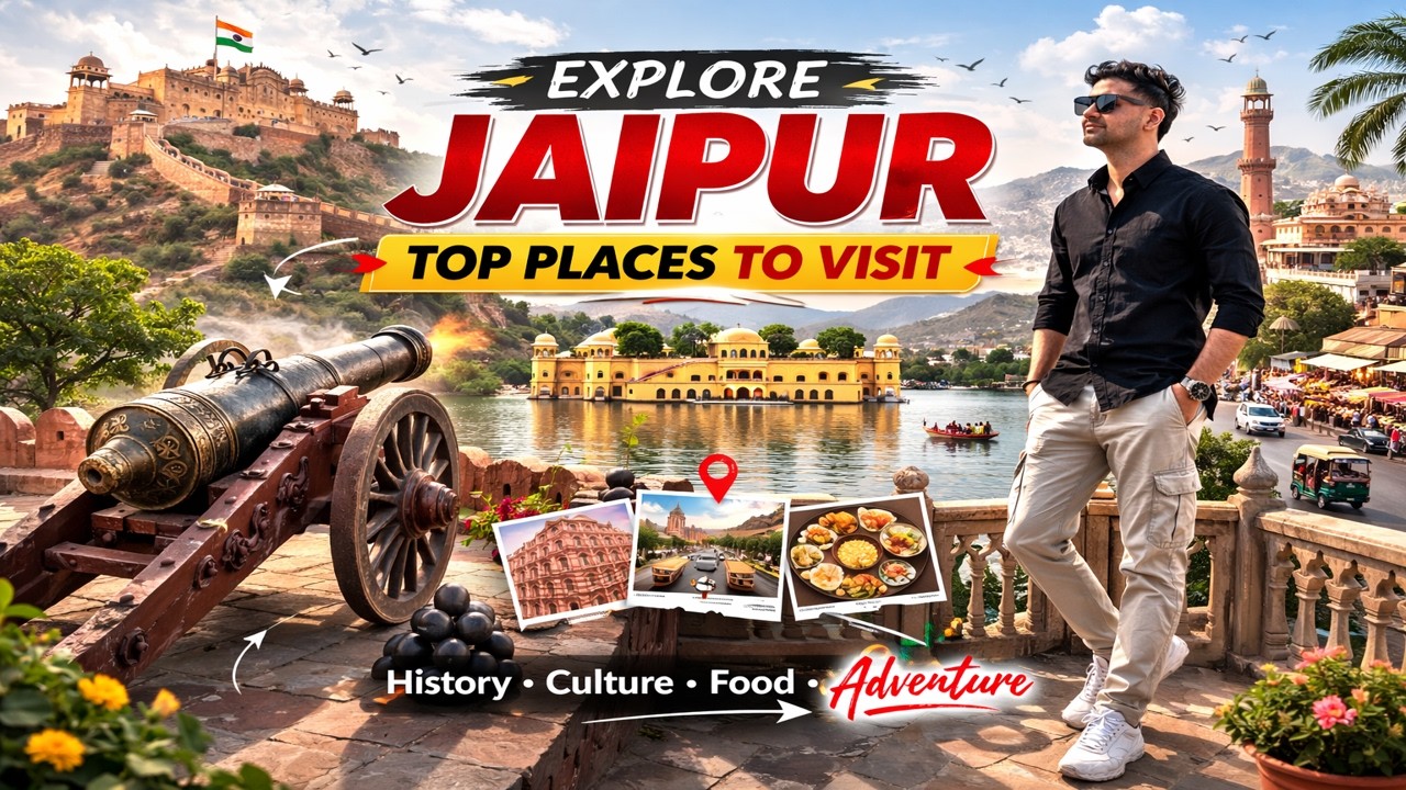 Jaipur tourist places to visit 2026 | Complete budget travel guide | Jaipur  ghumne ki best jagah