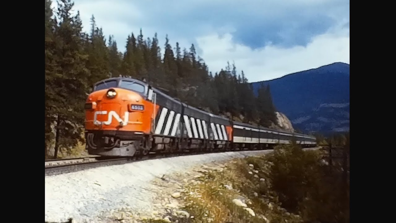 CN around Jasper 1970's