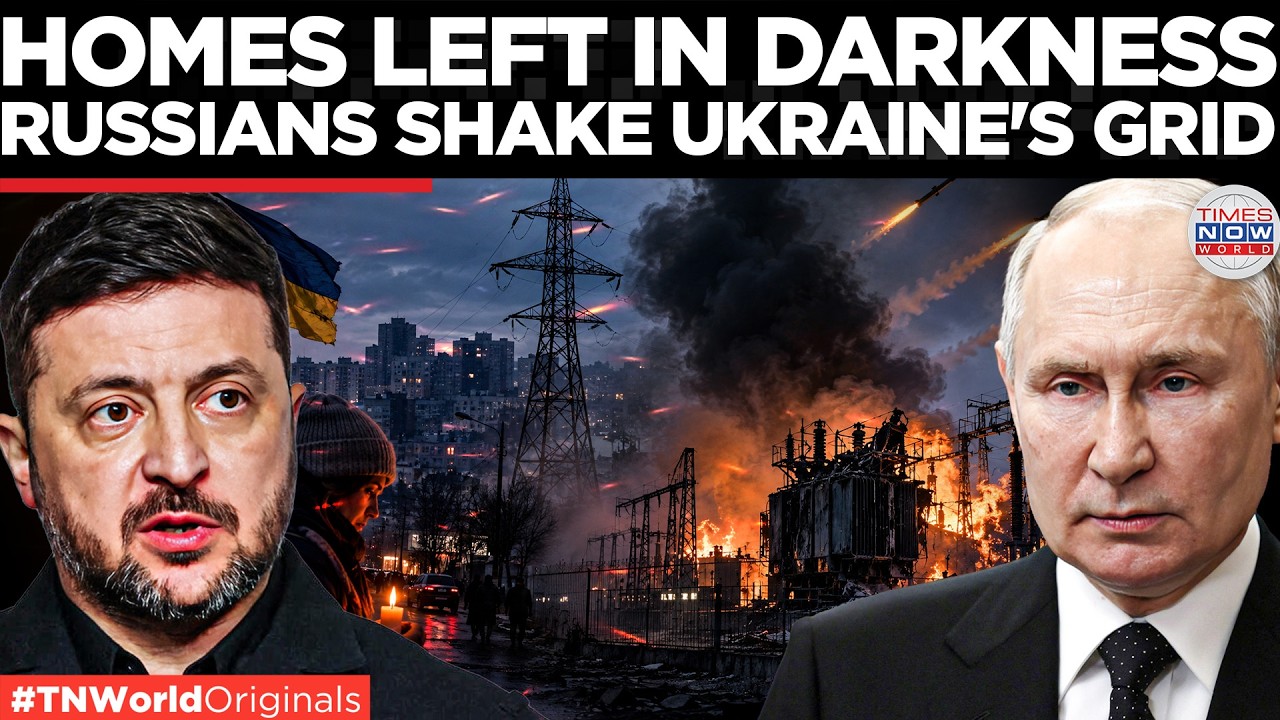 Russia Strikes Ukraine&rsquo;s Energy Grid, 900+ Settlements Hit by Power Crisis | Times Now World
