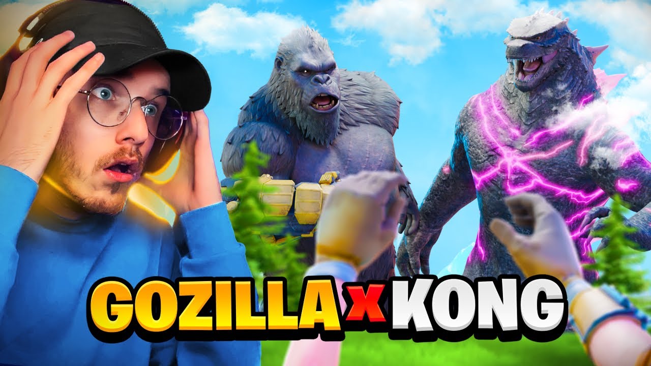 Je DÉCOUVRE GODZILLA x KONG sur FORTNITE CHAPITRE 6 !