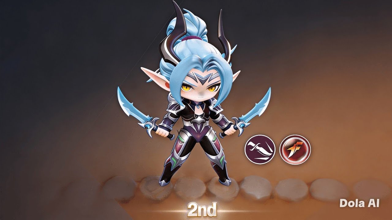 TINGGAL 1 LAGI LING BINTANG 3!! Karina Commander 6 Swiftblade 6 KOF Bertahan di 9 HP – Juara 2! 🔥