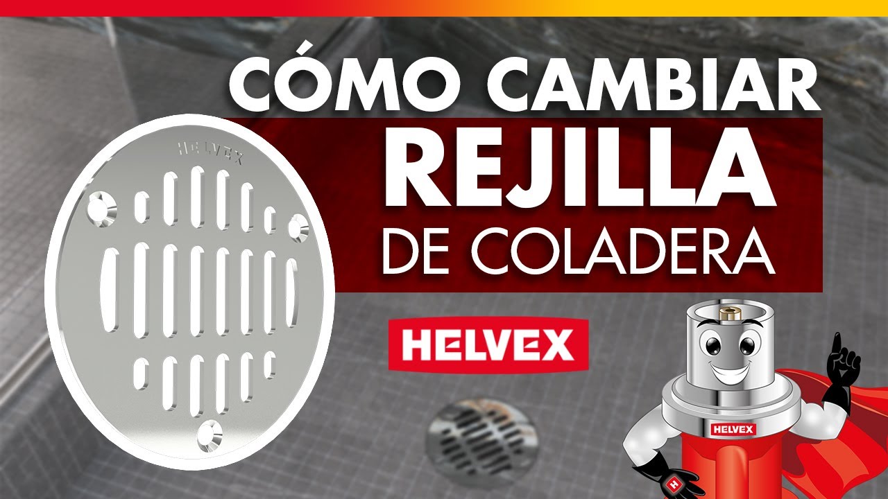 Cómo instalar Rejilla - Coladera 24 | HELVEX REFACCIONES