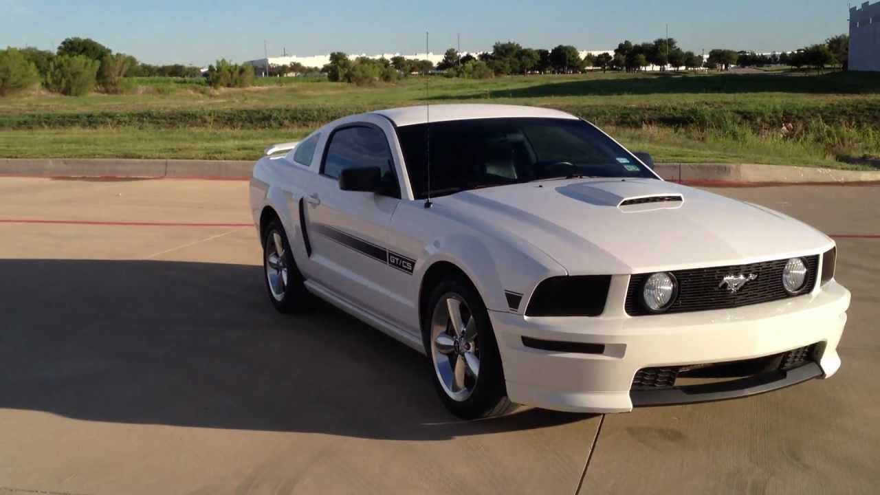 2007 Mustang GT/CS (walk around)