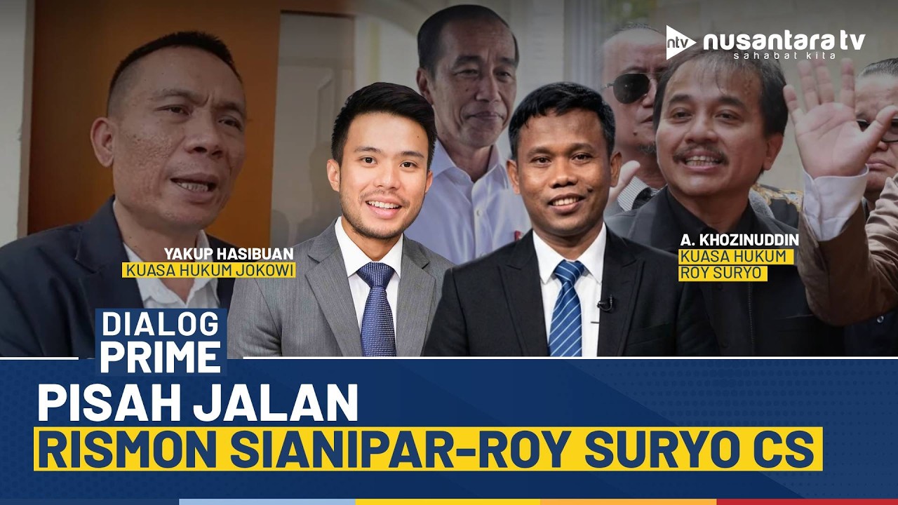 [LIVE] Pisah Jalan Rismon Sianipar-Roy Suryo Cs | DIALOG PRIME