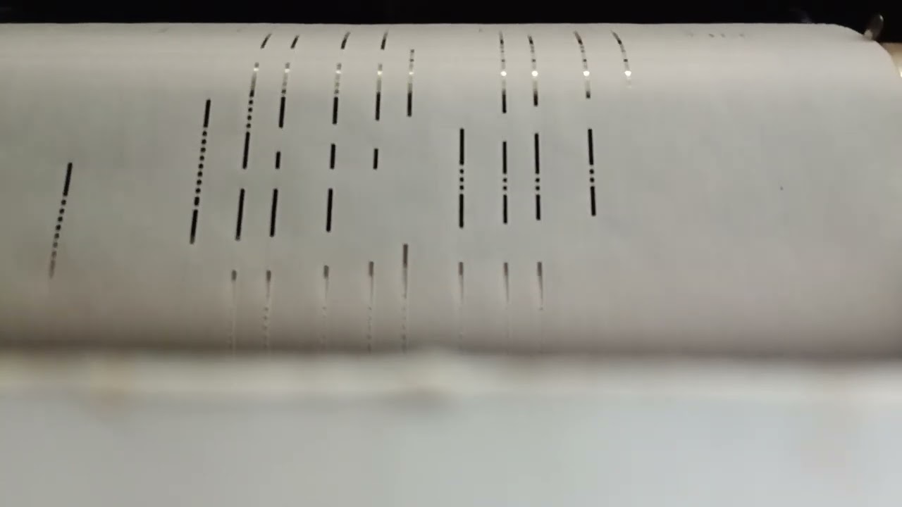God Be With You on QRS Player Piano Roll 