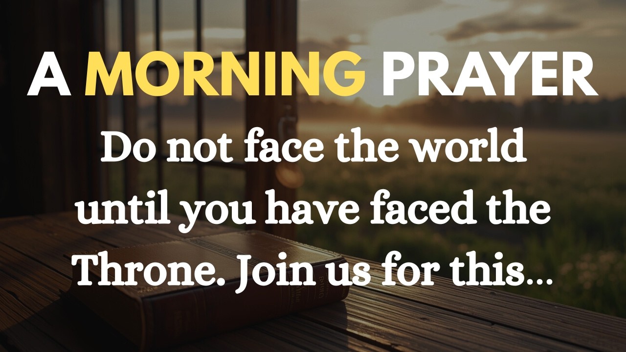 Morning Prayer to Activate Your Day: Start Your Morning With This! 🙏☀️